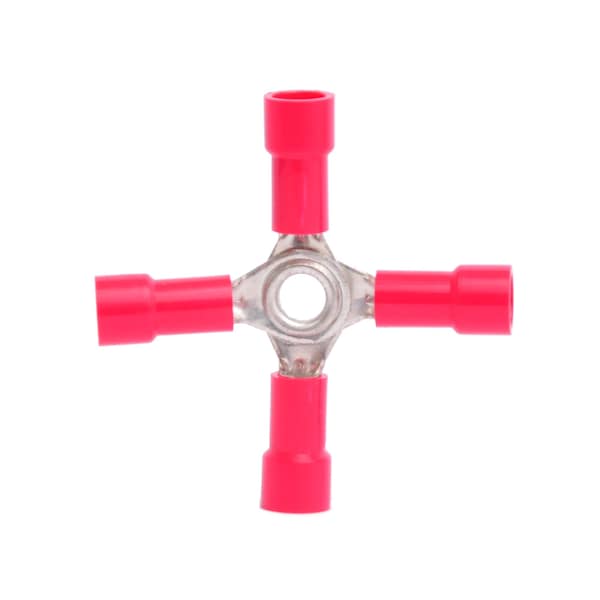 Hillsdale Terminal Wire Connector, 18 AWG Max, Vinyl Insulation, 250 PK 50430 - main